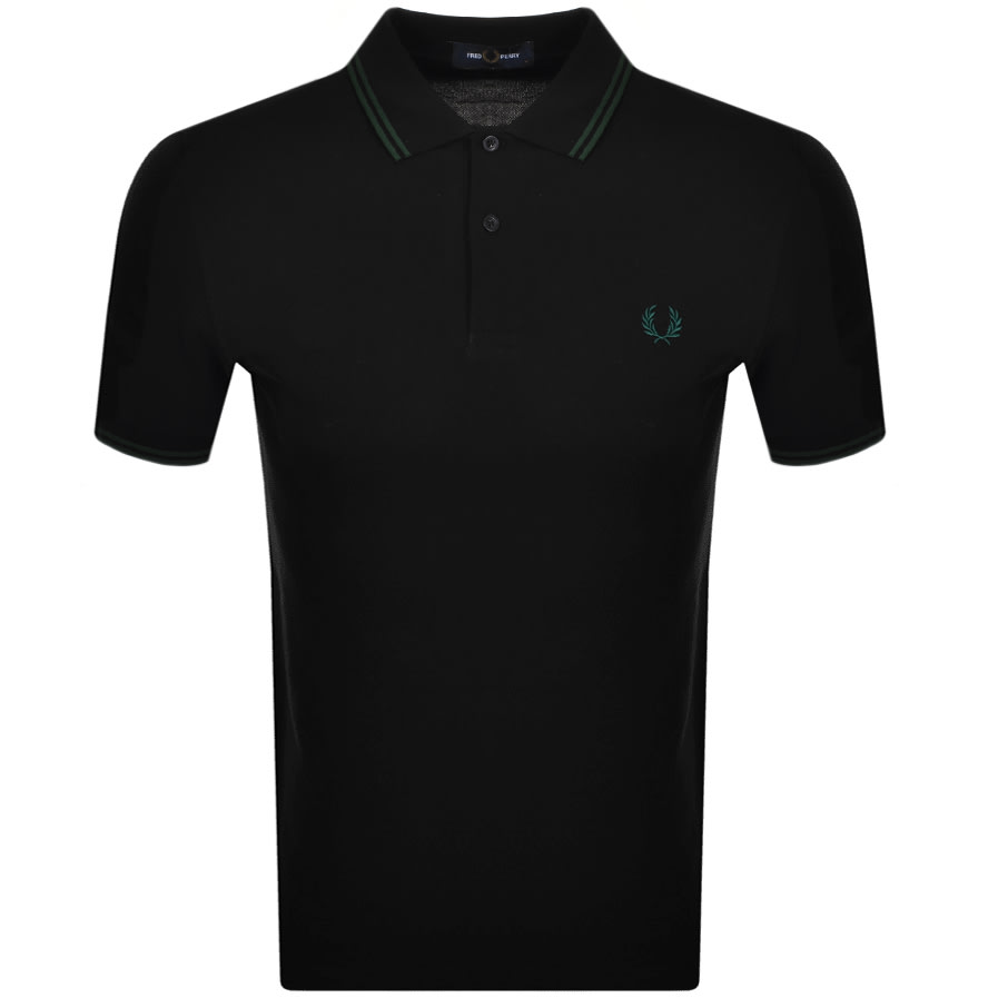 Alternative Image for ProductFred Perry Twin Tipped Polo T Shirt Black1